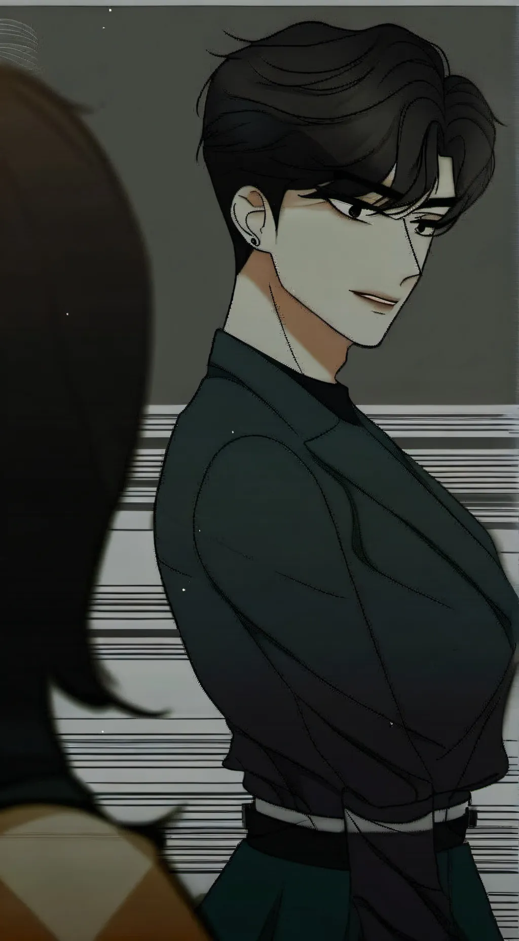 ai character: bom Thea  background
