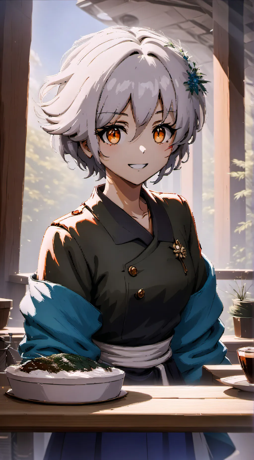 ai character: tu y tu amiga  background