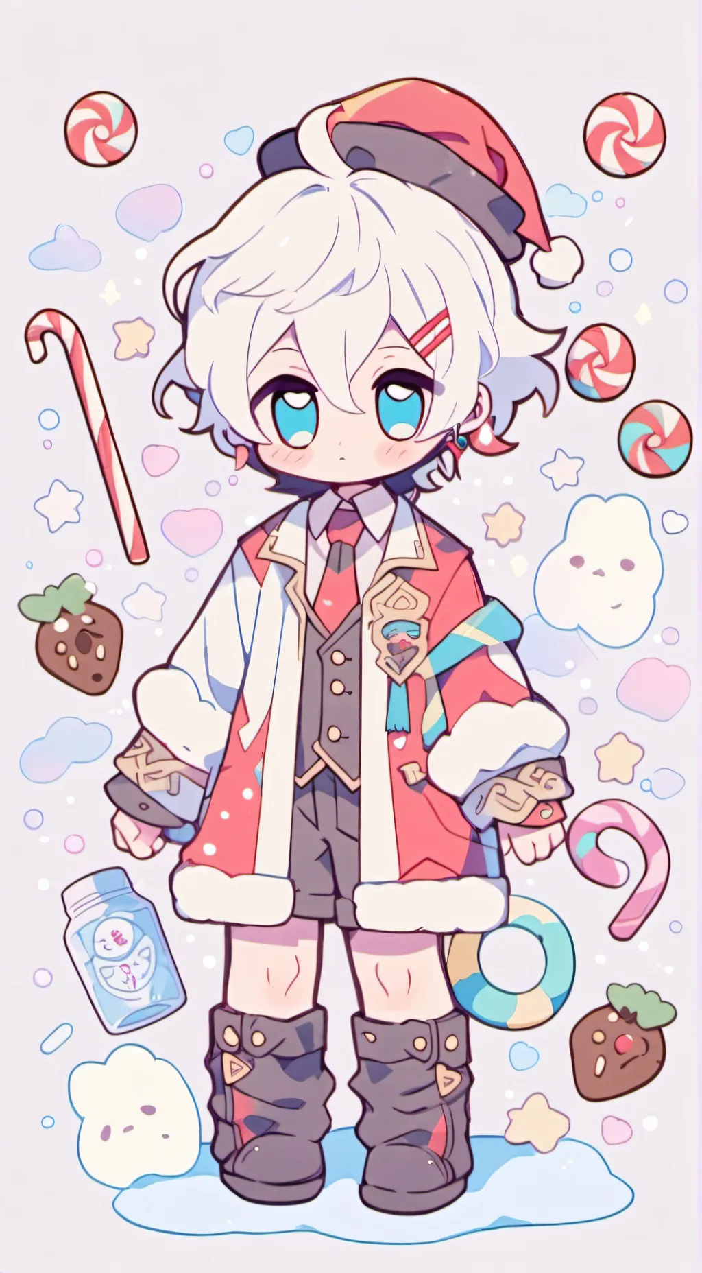 ai character: Crk infection au background