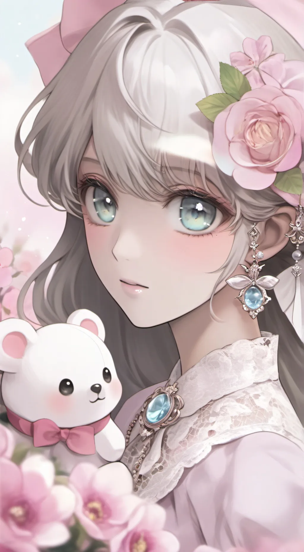 ai character: Phoebe  background