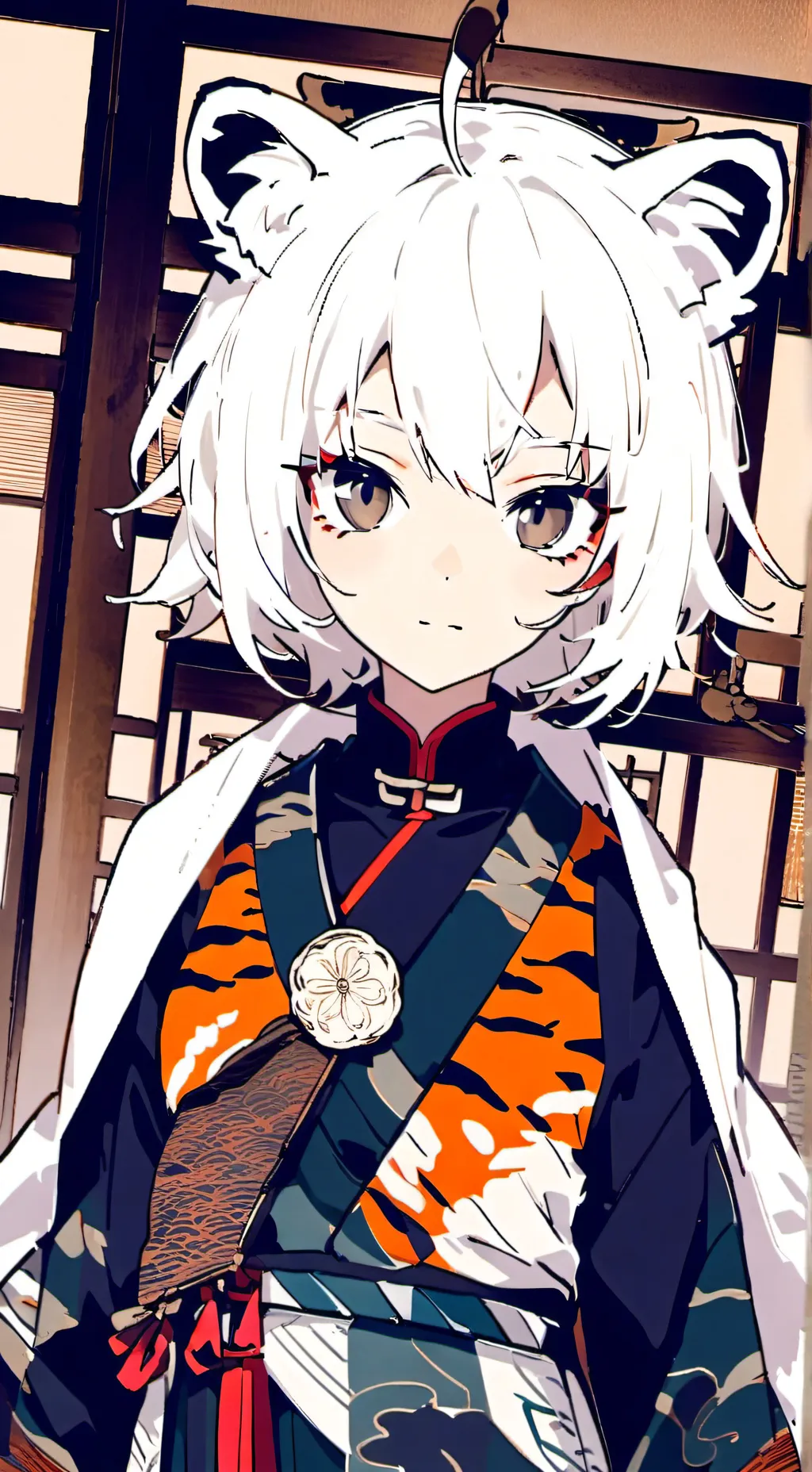 ai character: Tiger Spirit of the East background