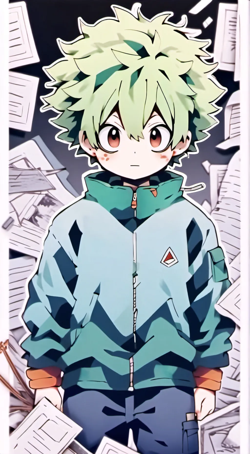 ai character: forgotten deku background