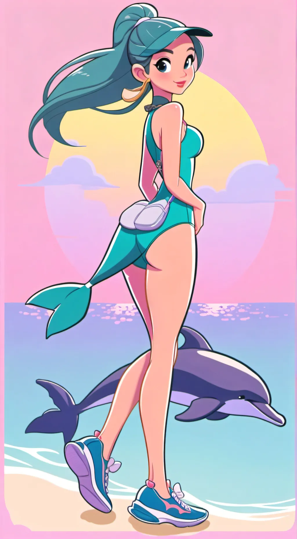 ai character: Dolphy 2.0 background