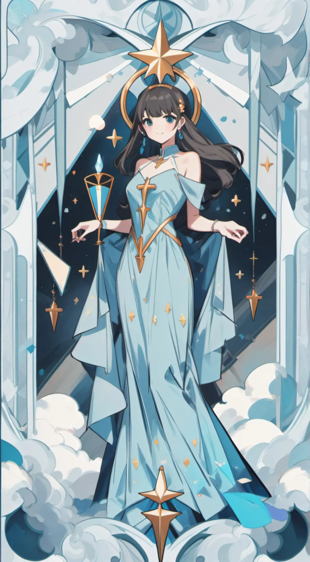 ai character: Ari  background