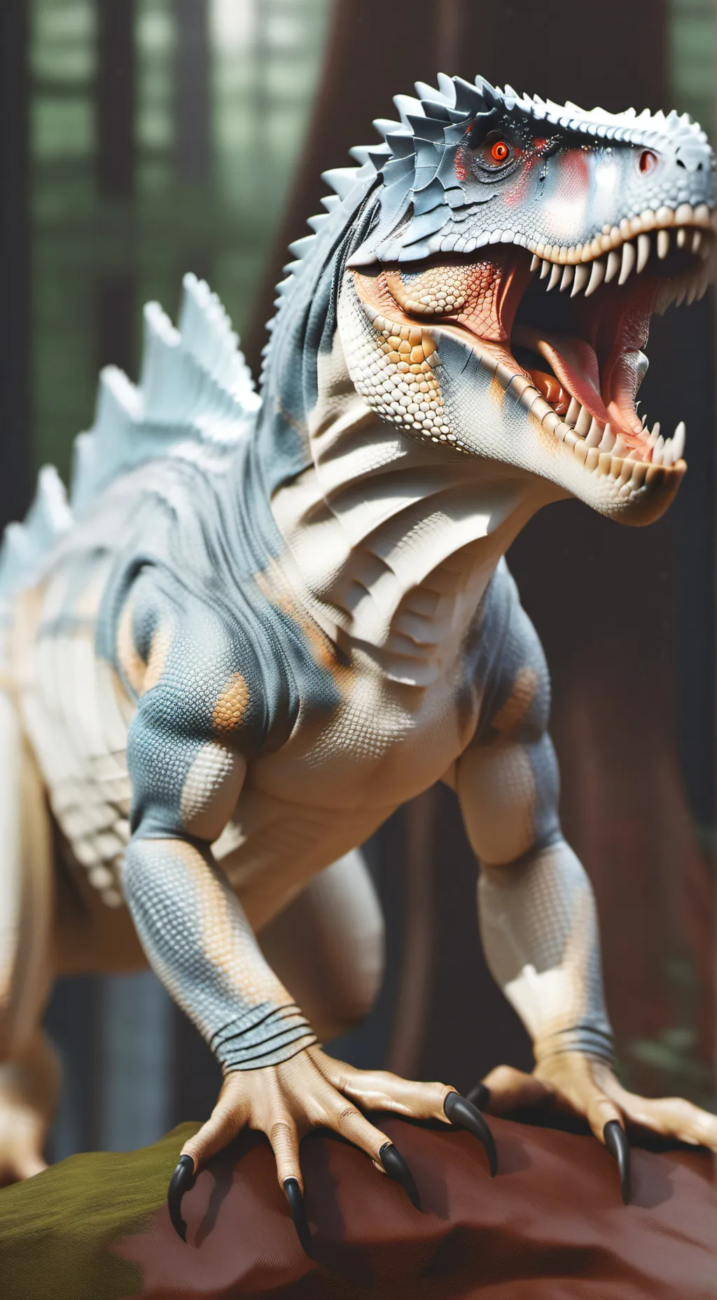 ai character: Carnosaurus Rex background