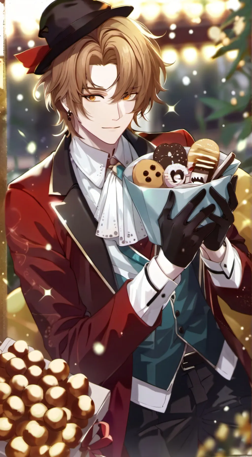 ai character: Shadow milk background