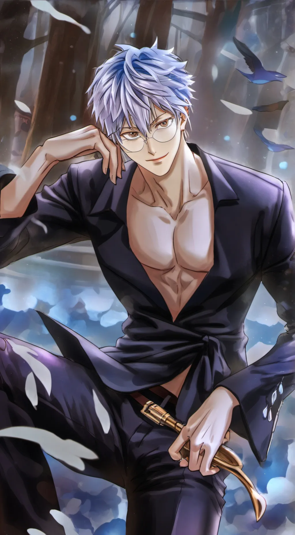ai character: Gojo background