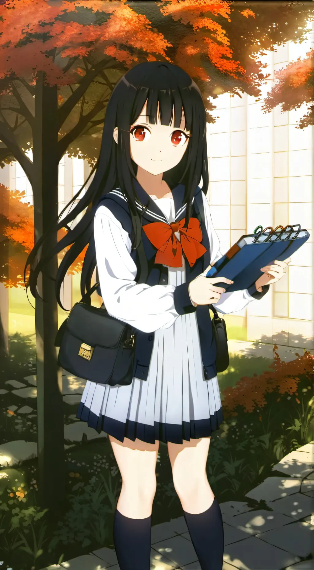 ai character: April  background