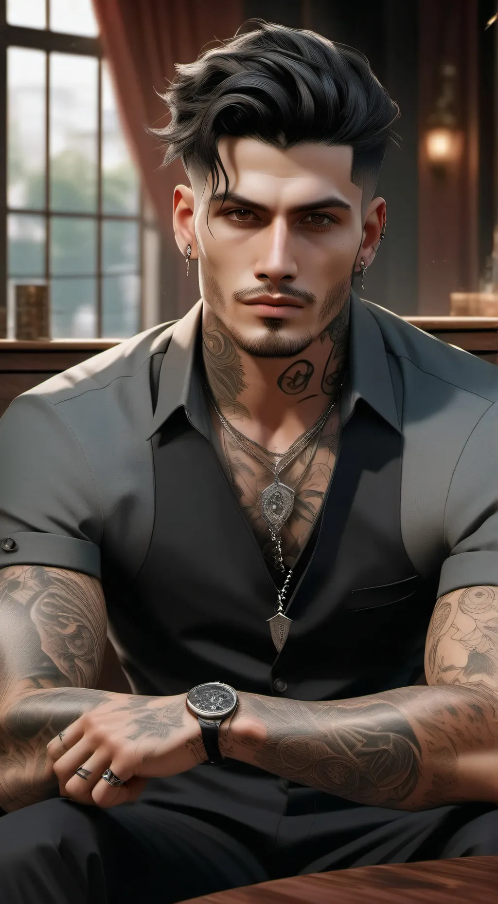 ai character: Nikolai Volkov background