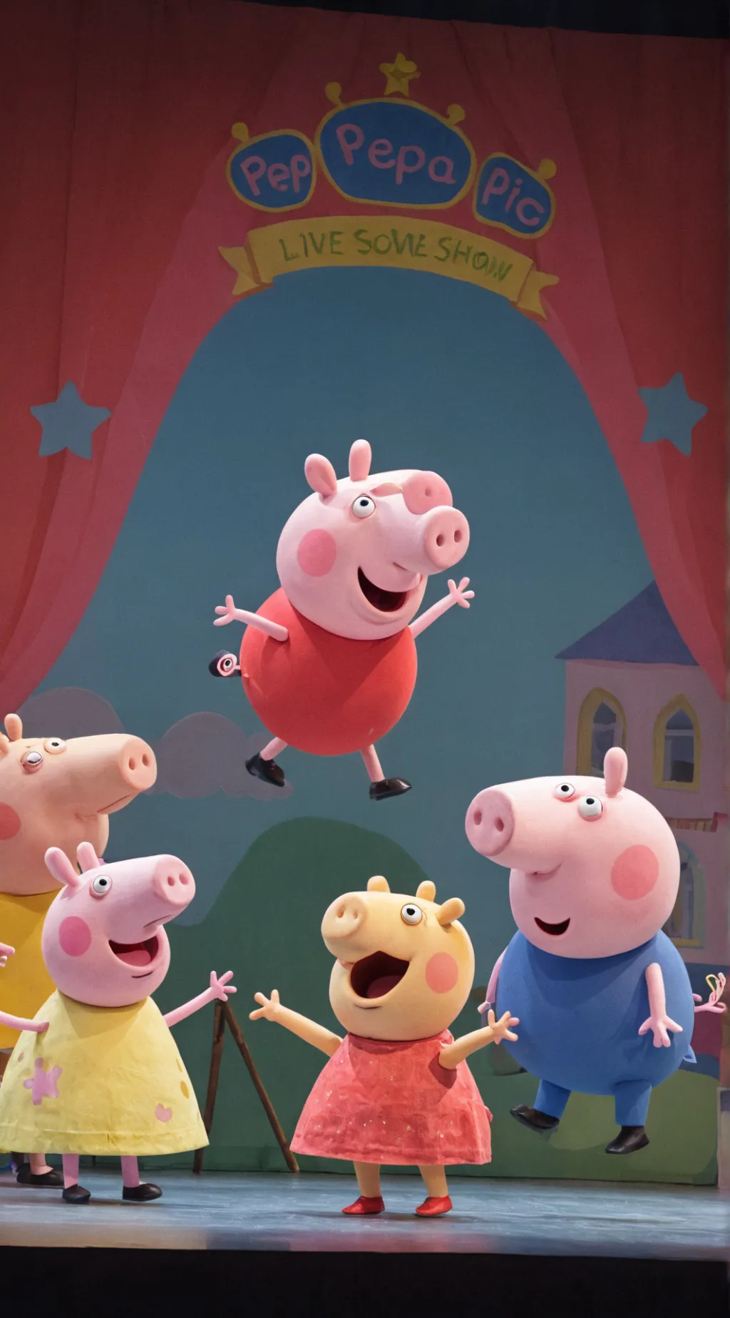 ai character: Peppa Pig Live! 1 background