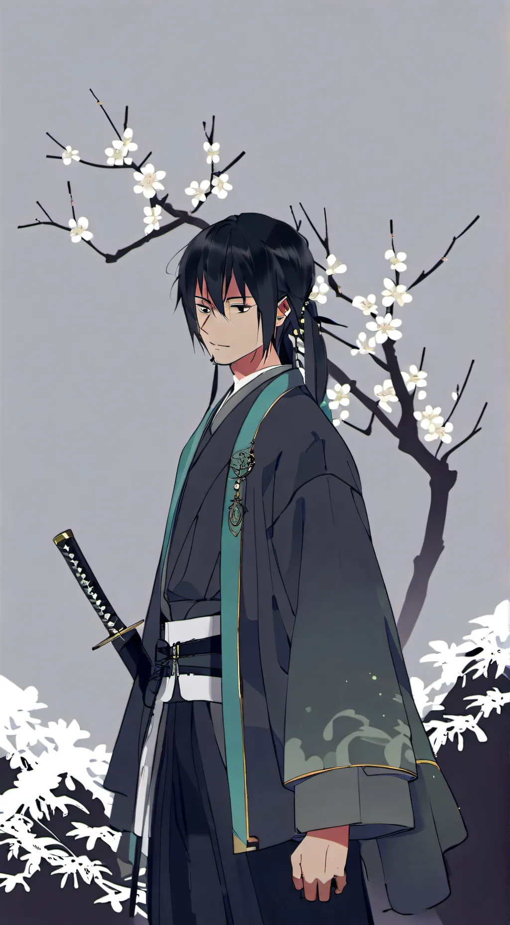 ai character: Nouveau toji background