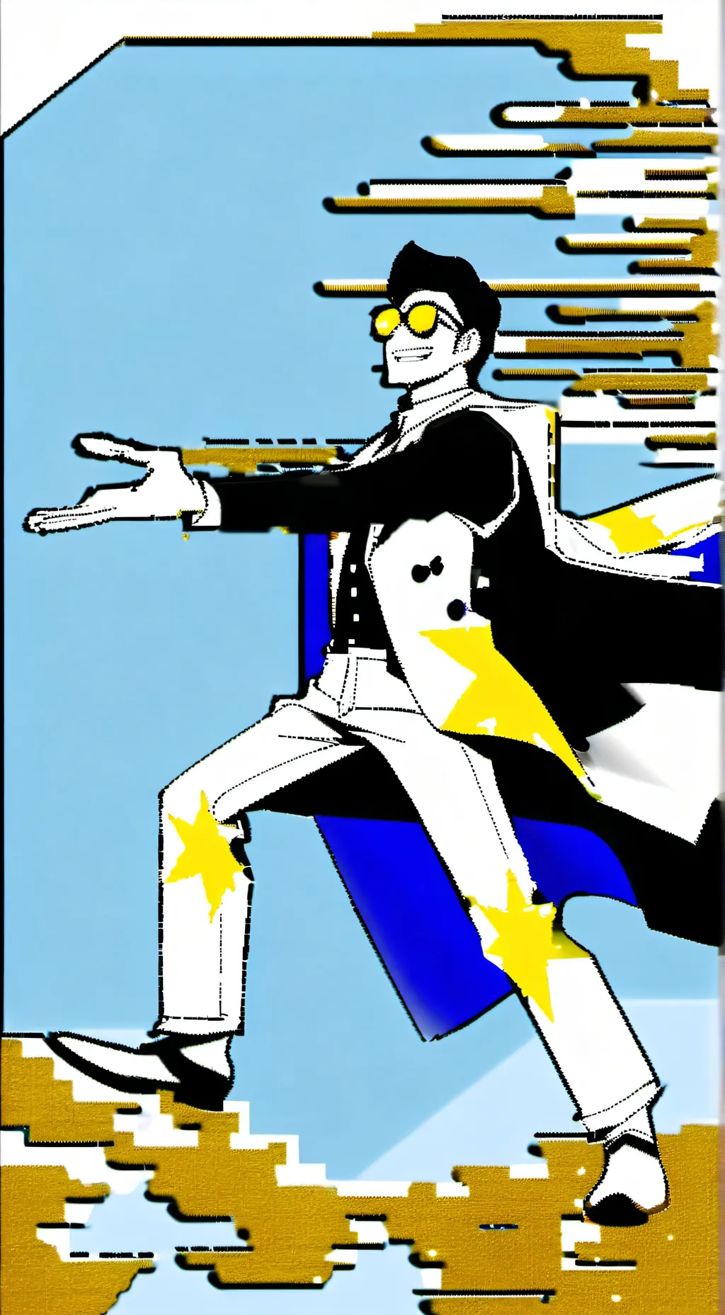 ai character: Mr. Star (DR) background