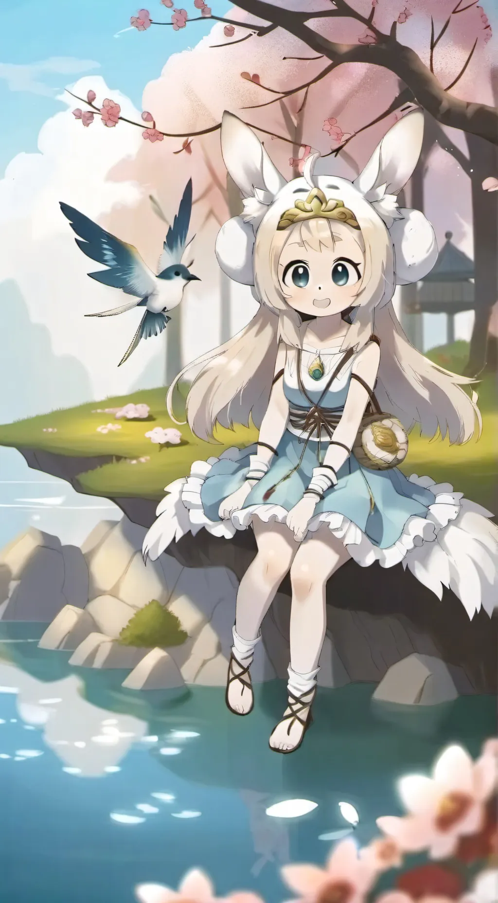 ai character: Саша background