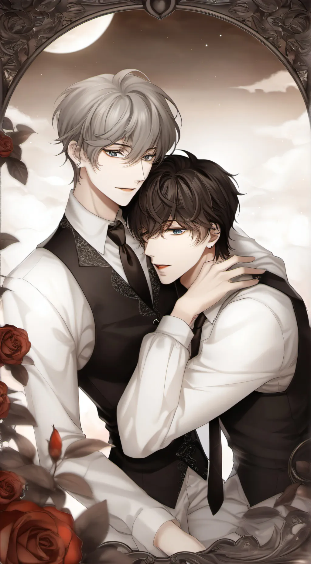 ai character: ~-🥀Ethan&Leo🥀-~ background