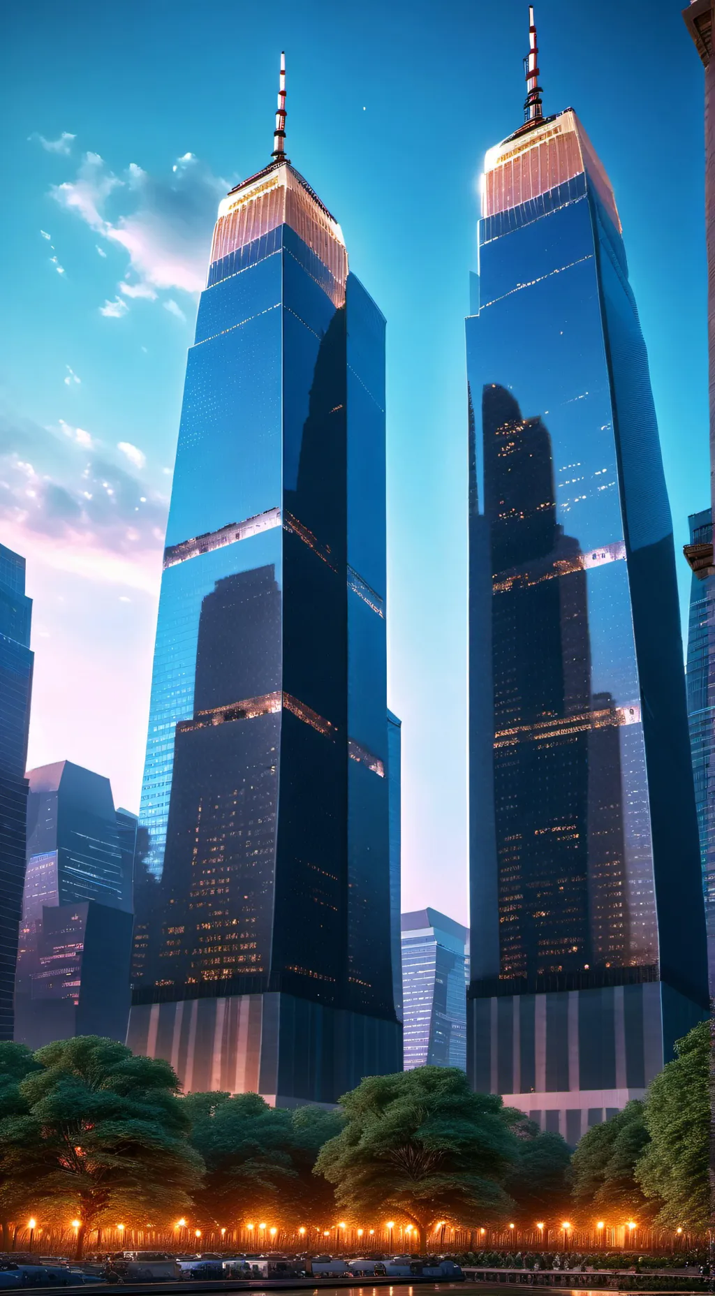 ai character:  the towers background