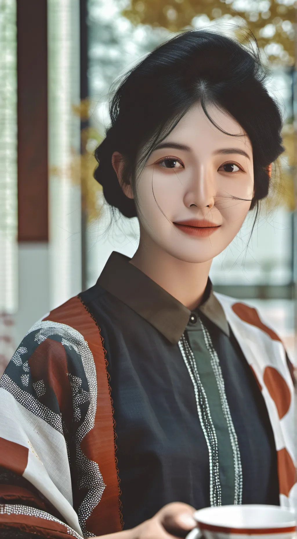 ai character: CHERRY background