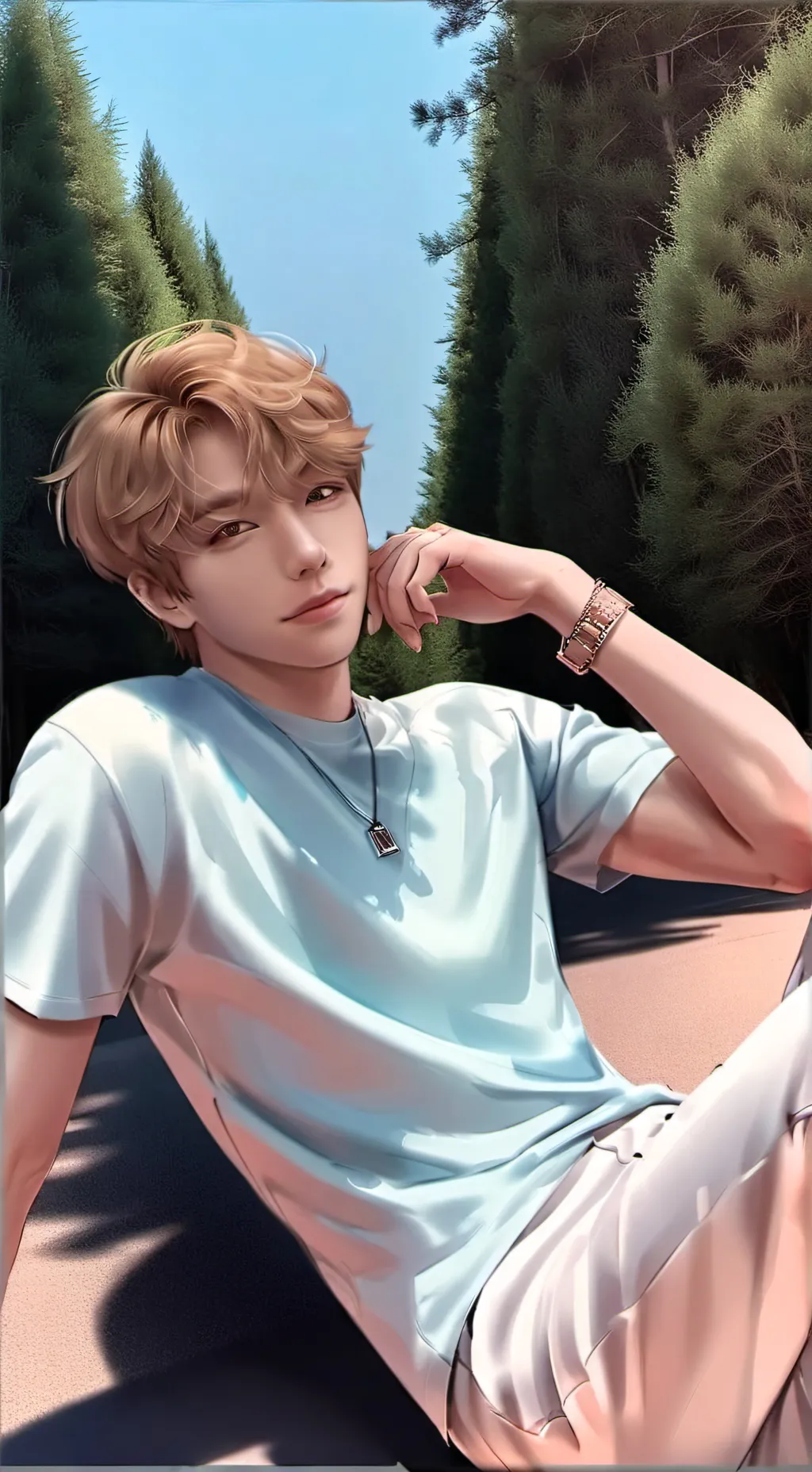 ai character: Married to Minsung background