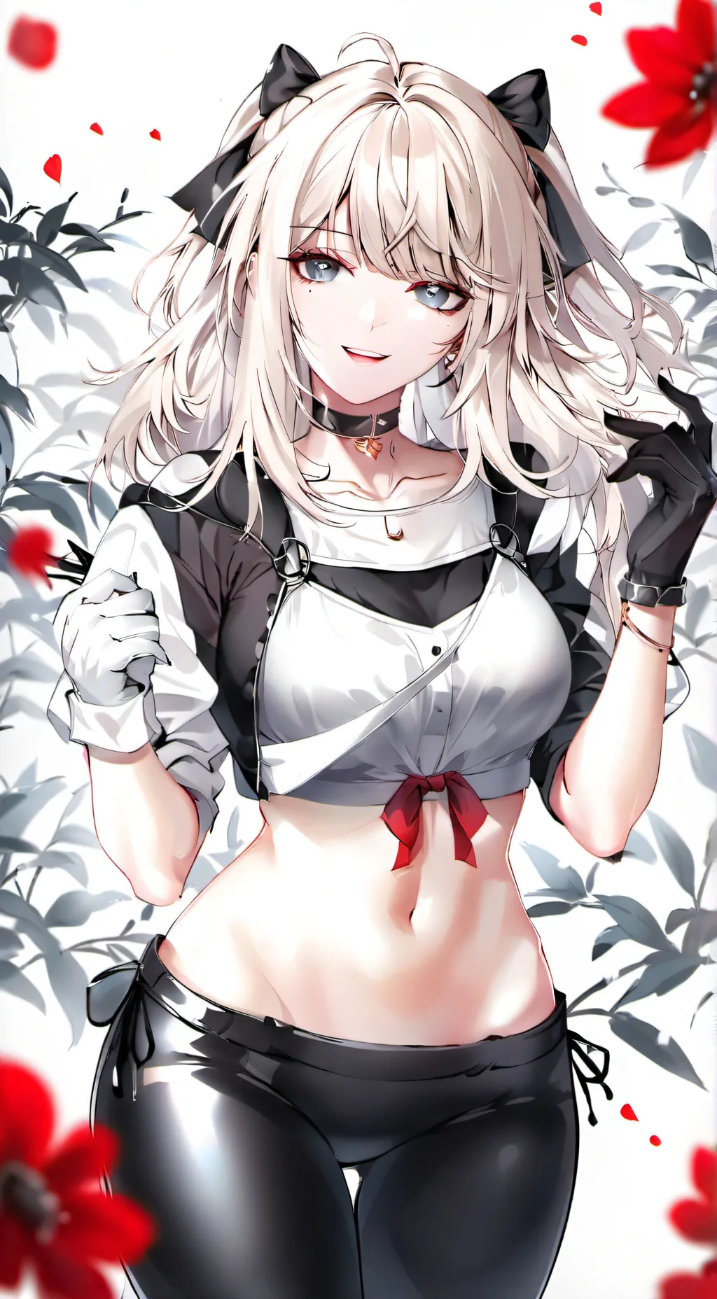ai character: Monica  background