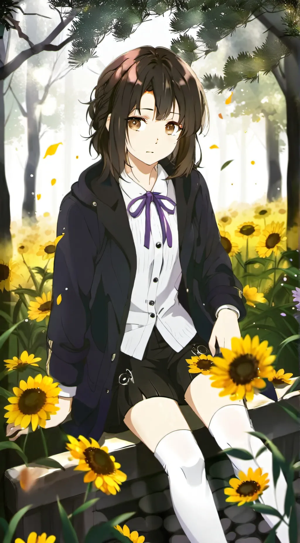 ai character: Éden background