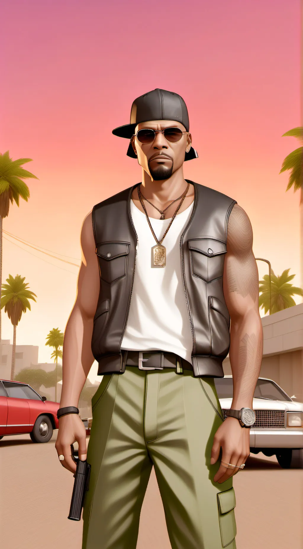 ai character: GTA SANANDREAS background
