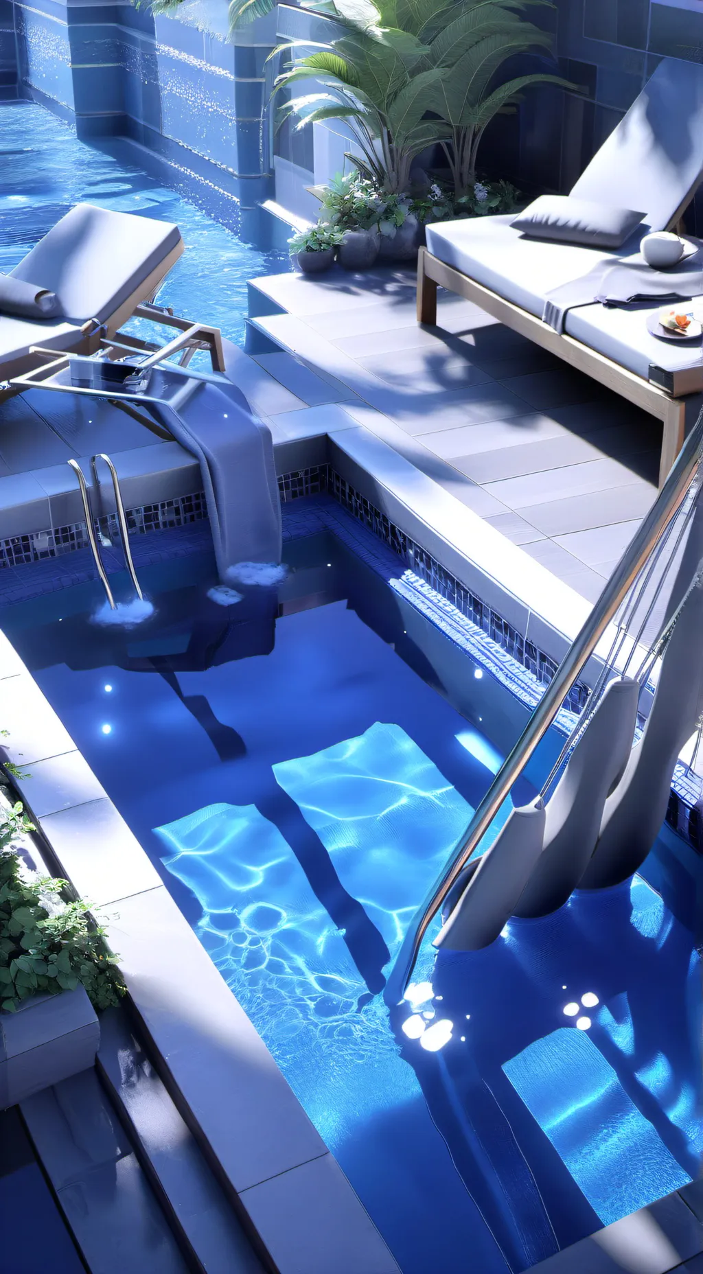 ai character: sprunki pool background