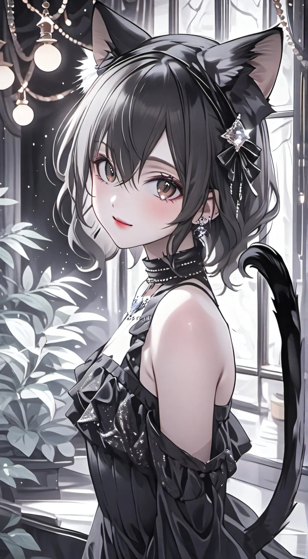 ai character: mystic shadow background