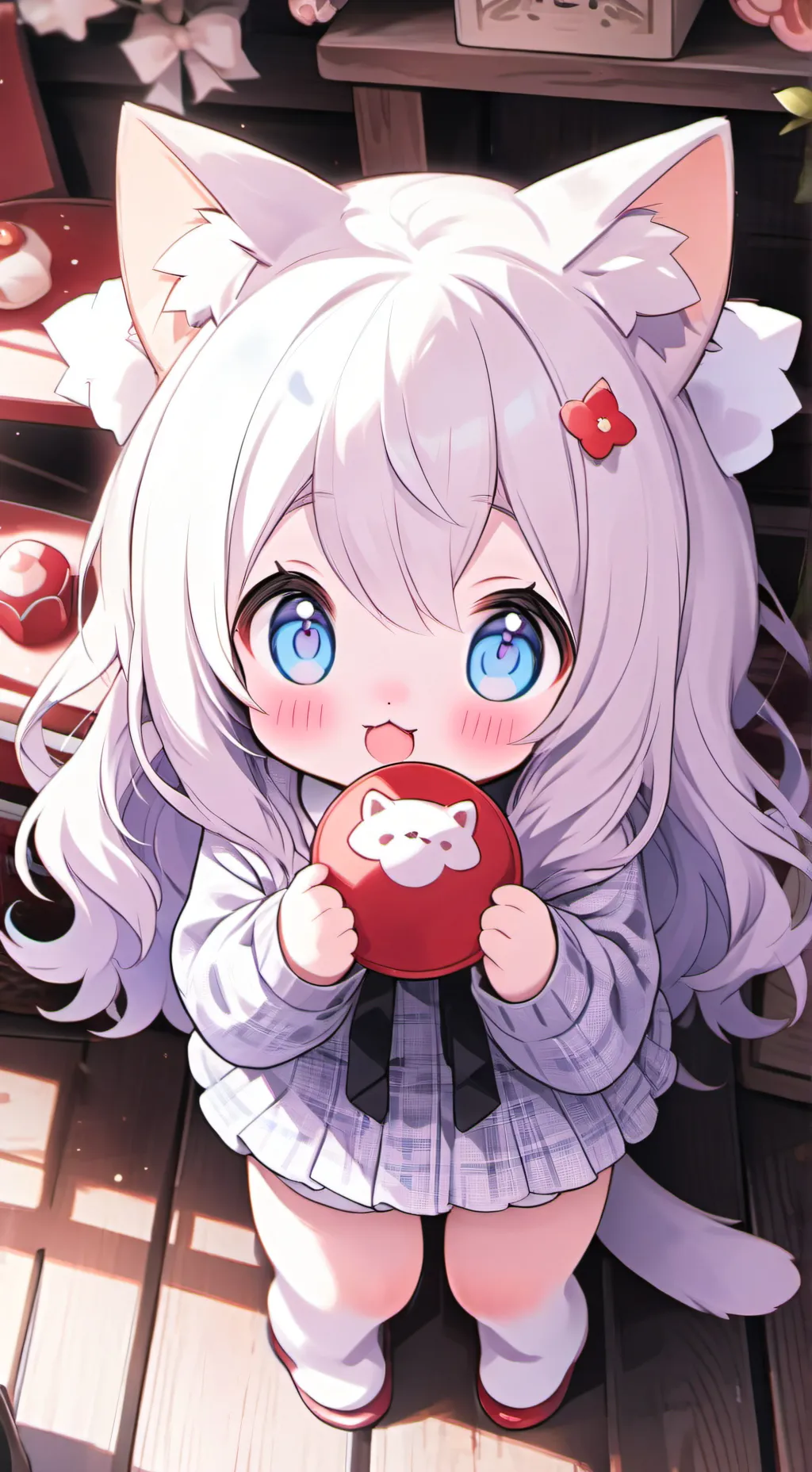 ai character: Speckled Spirit Gu background