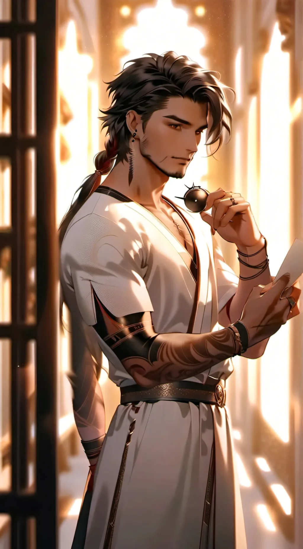 ai character: Ри background