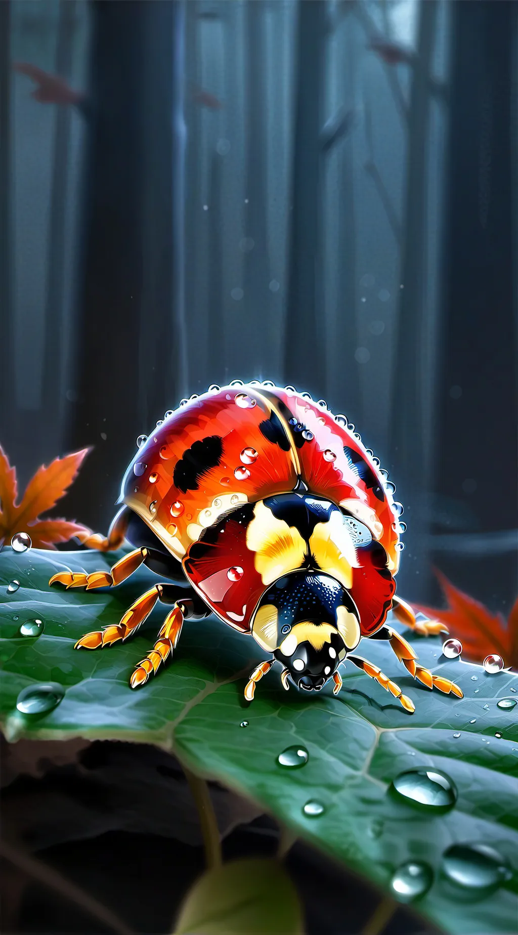 ai character: tickle bug background