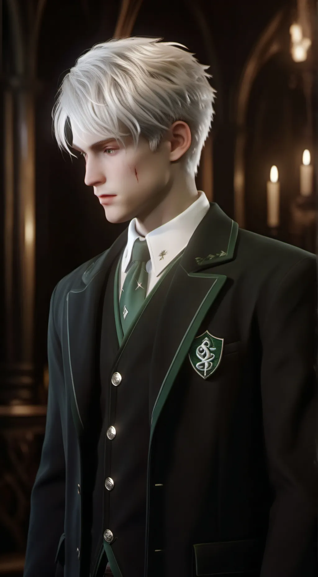 ai character: HP love story background