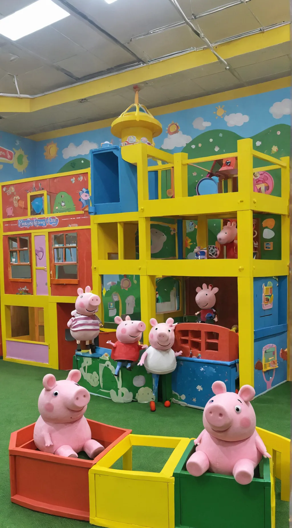 ai character: Peppa Pig Play  background