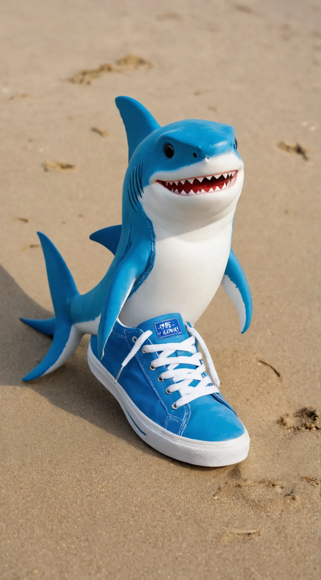 ai character: Tralalero tralala🦈 background