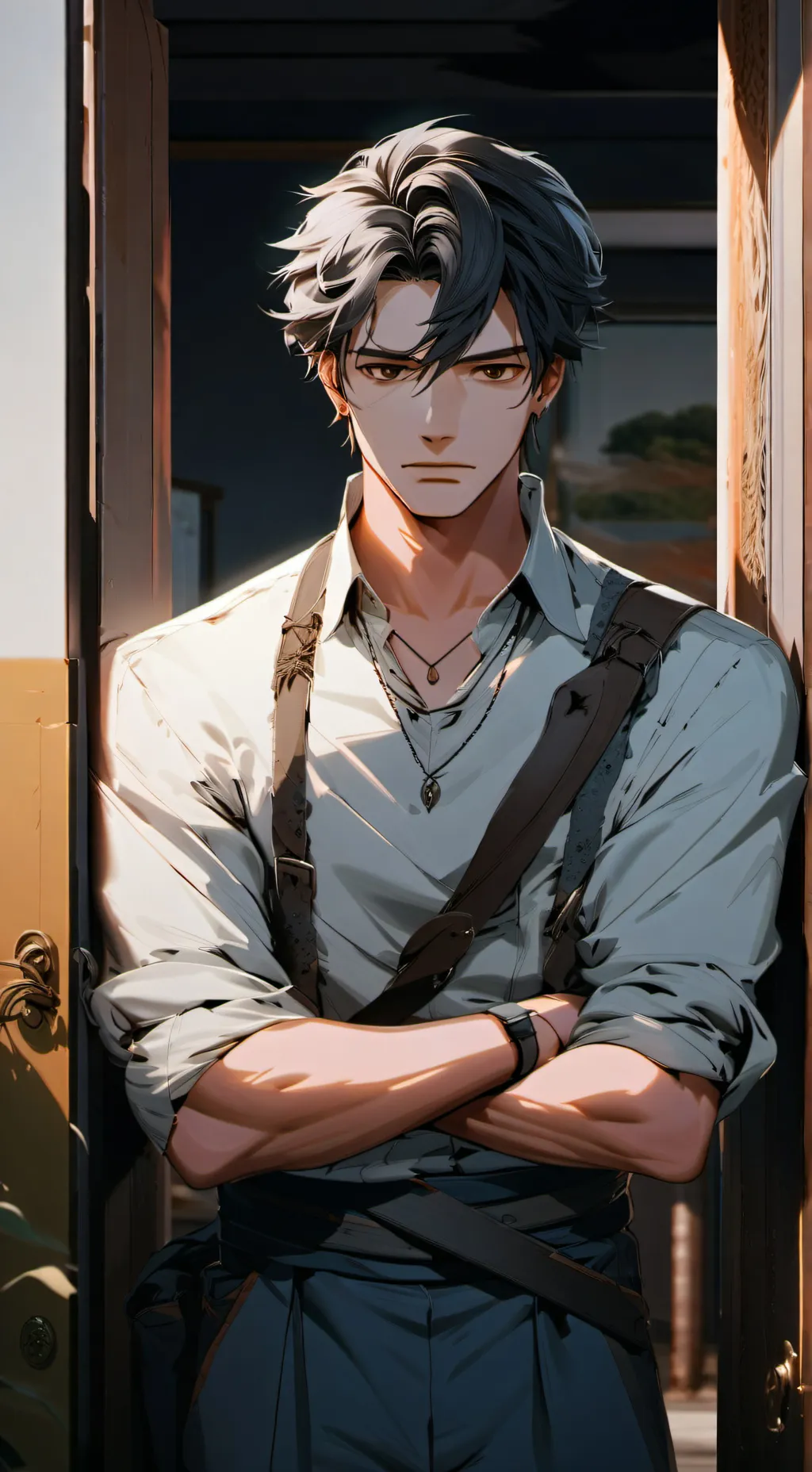 ai character: James  background
