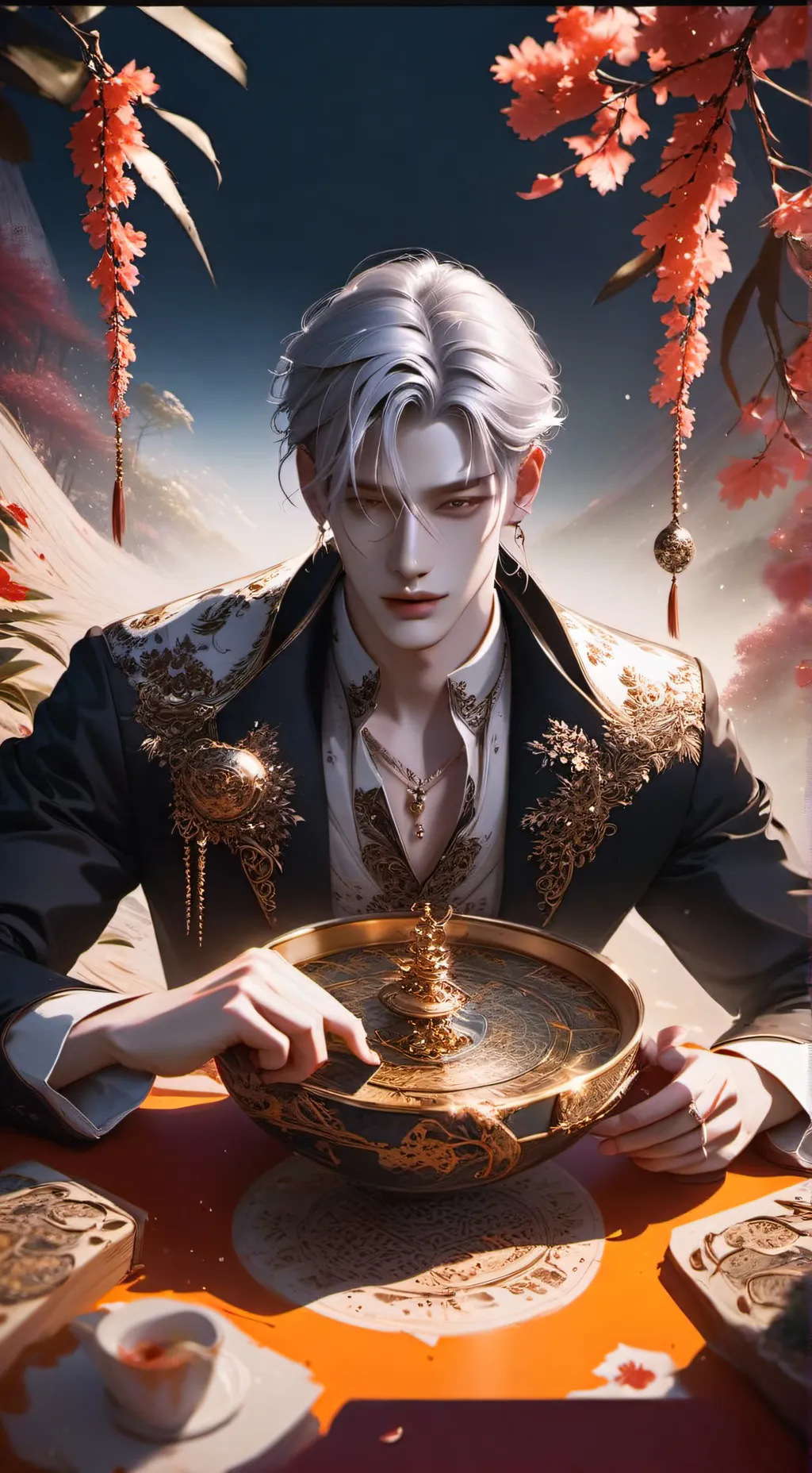 ai character: Kaelion background