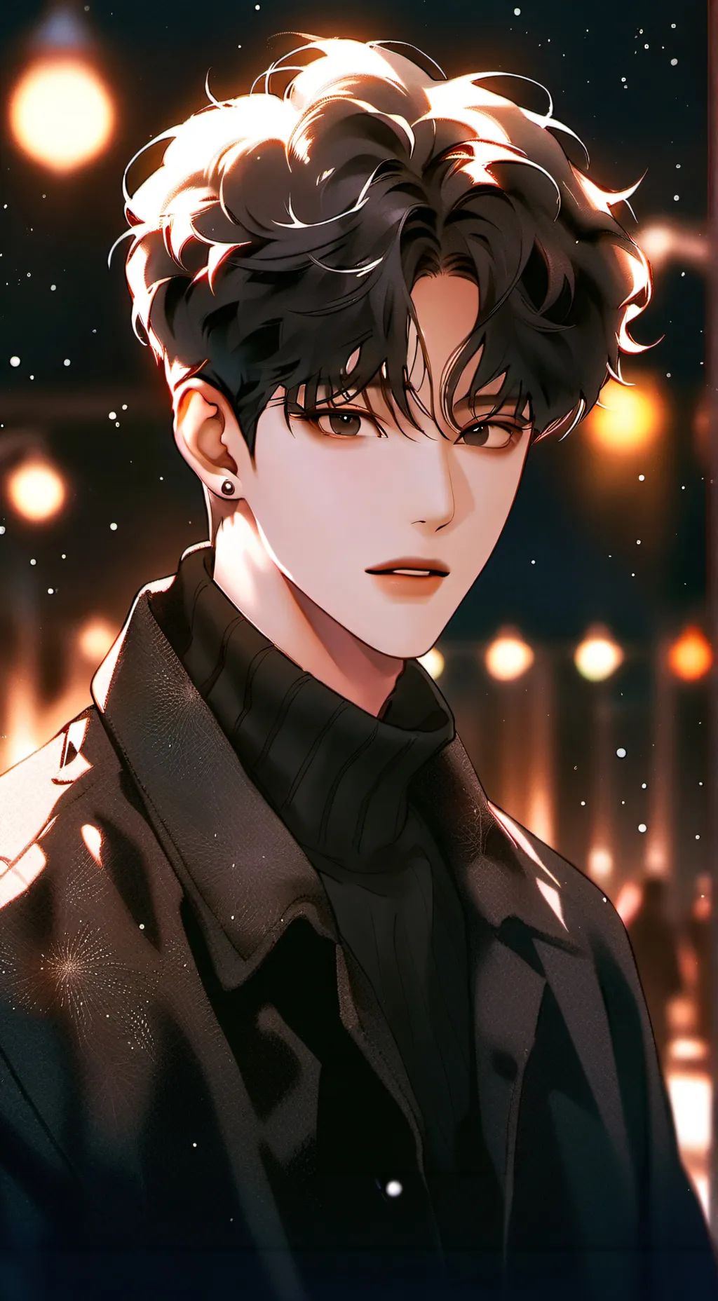 ai character: Park background