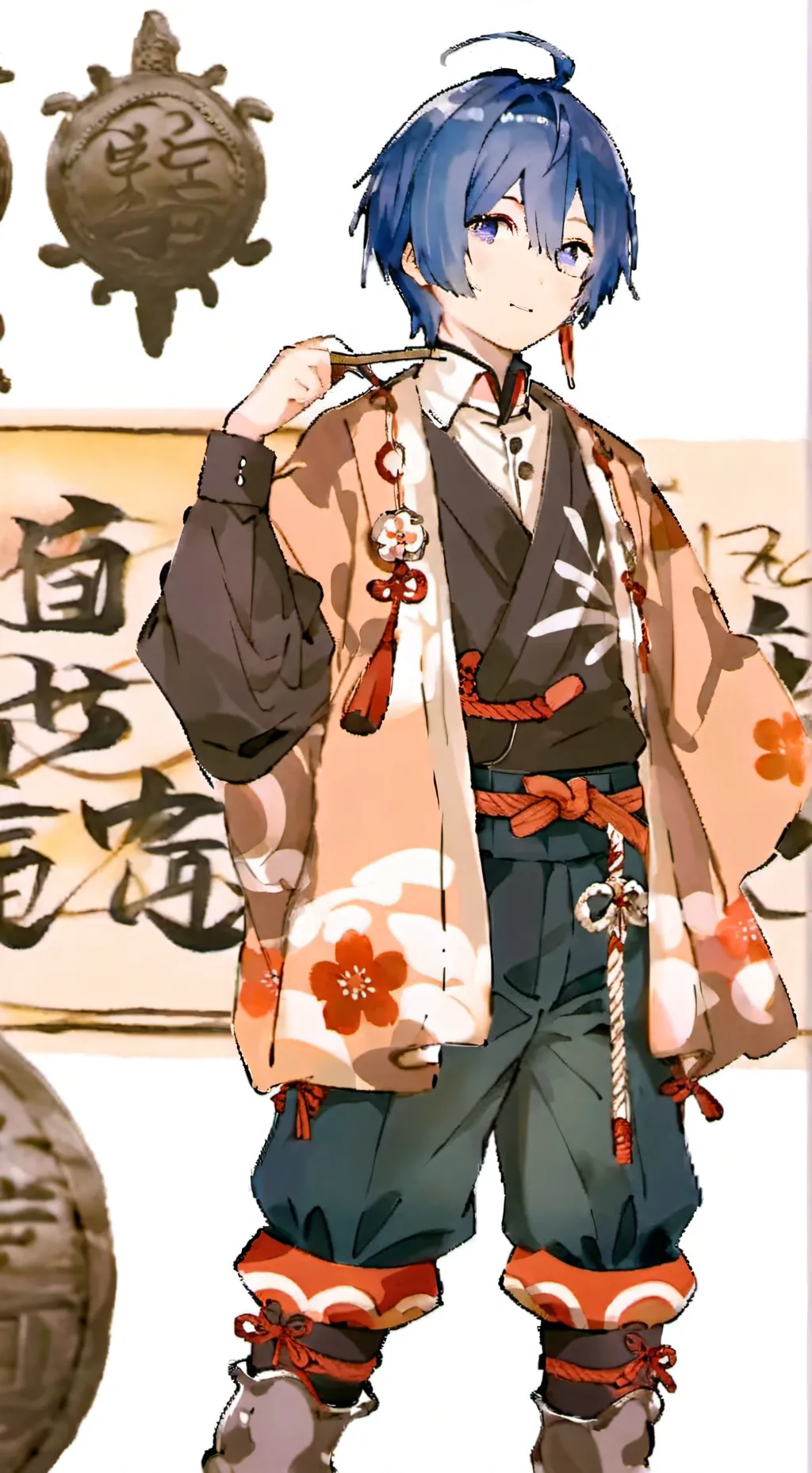 ai character: Kaito~ background
