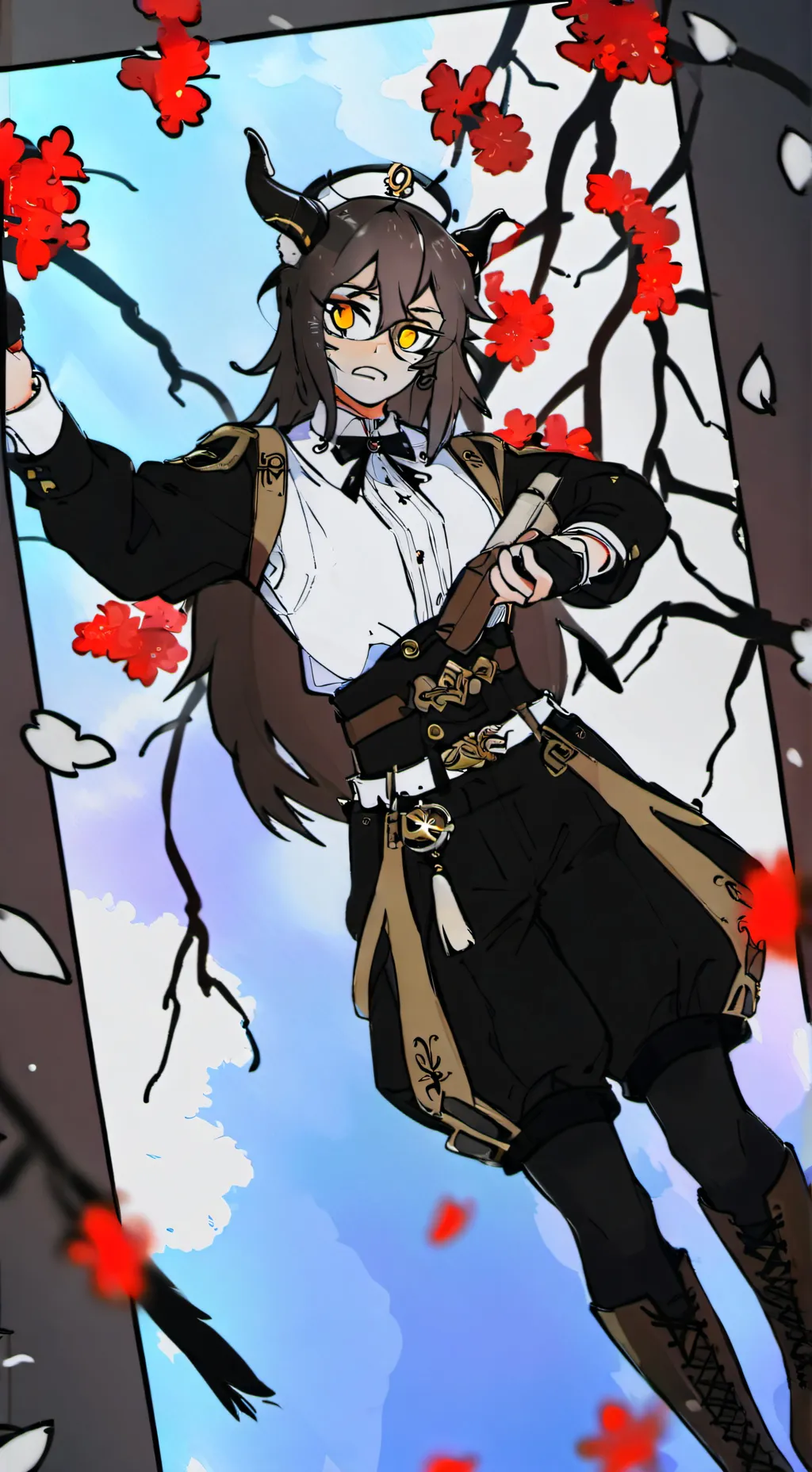 ai character: mika background