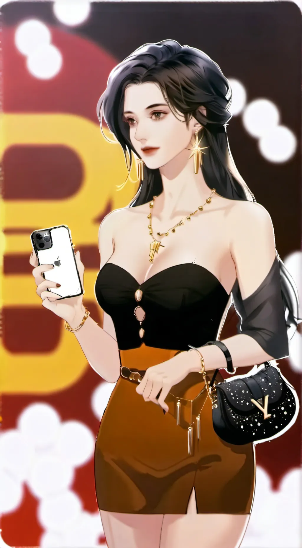 ai character: Perfect GF background