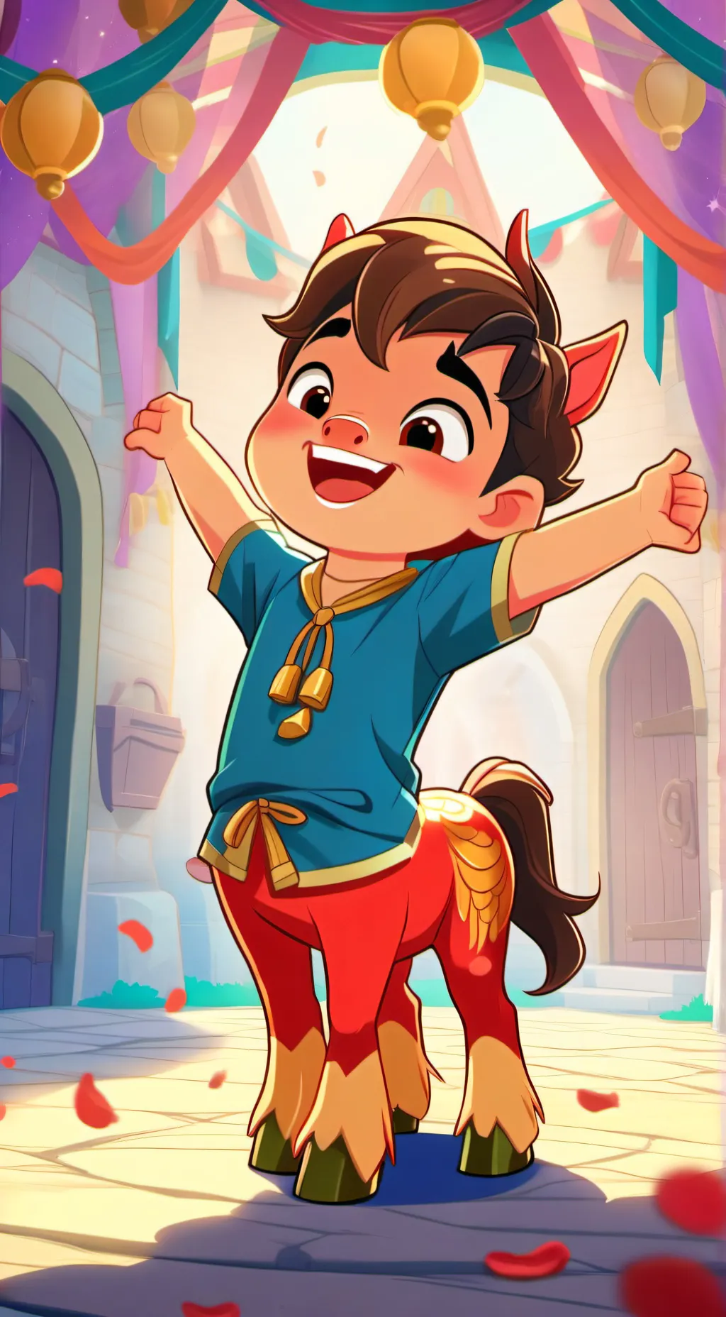 ai character: Tickling (MLP) background
