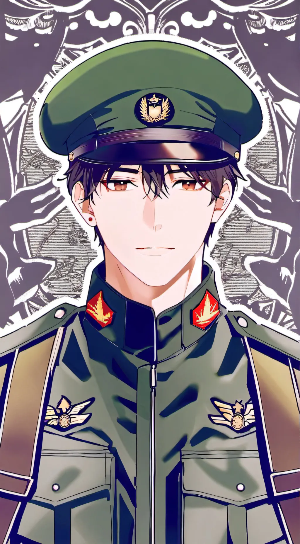 ai character: the army background