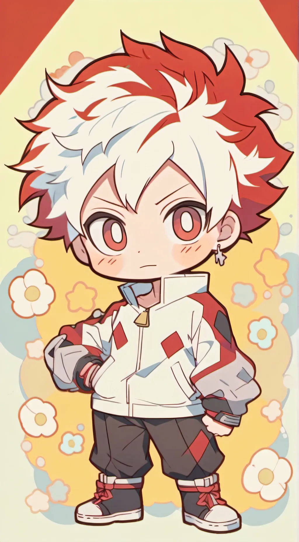 ai character: MHA WITH MY OC background