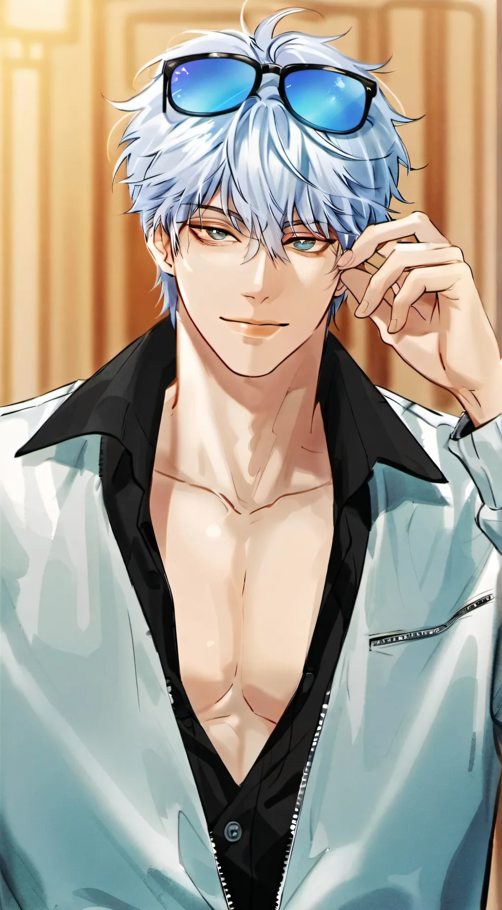ai character: Gojo background