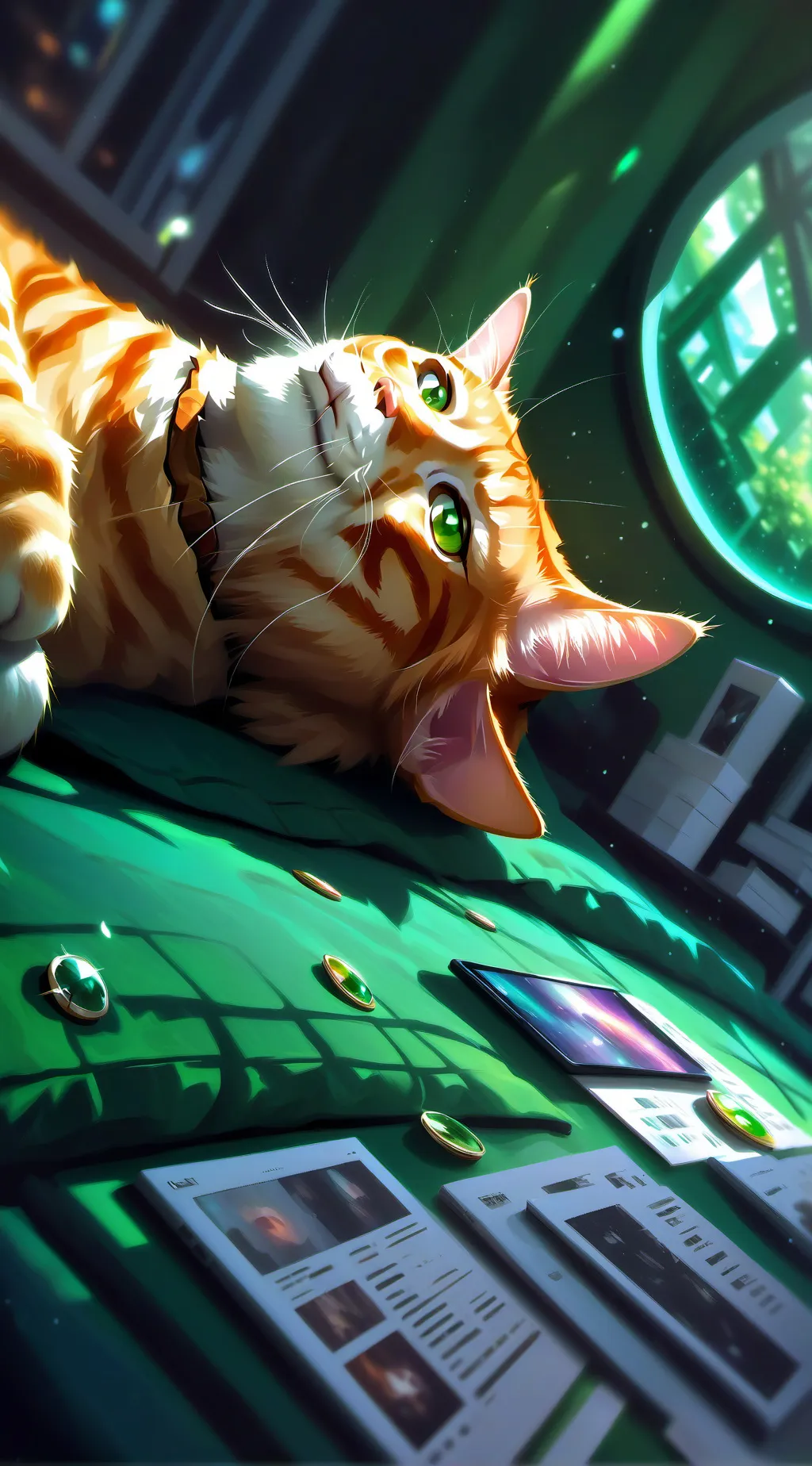 ai character: Poptart background