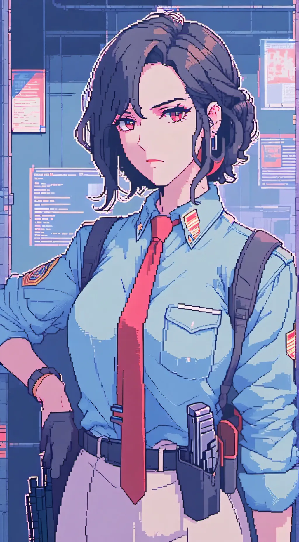ai character: Sera Sea background