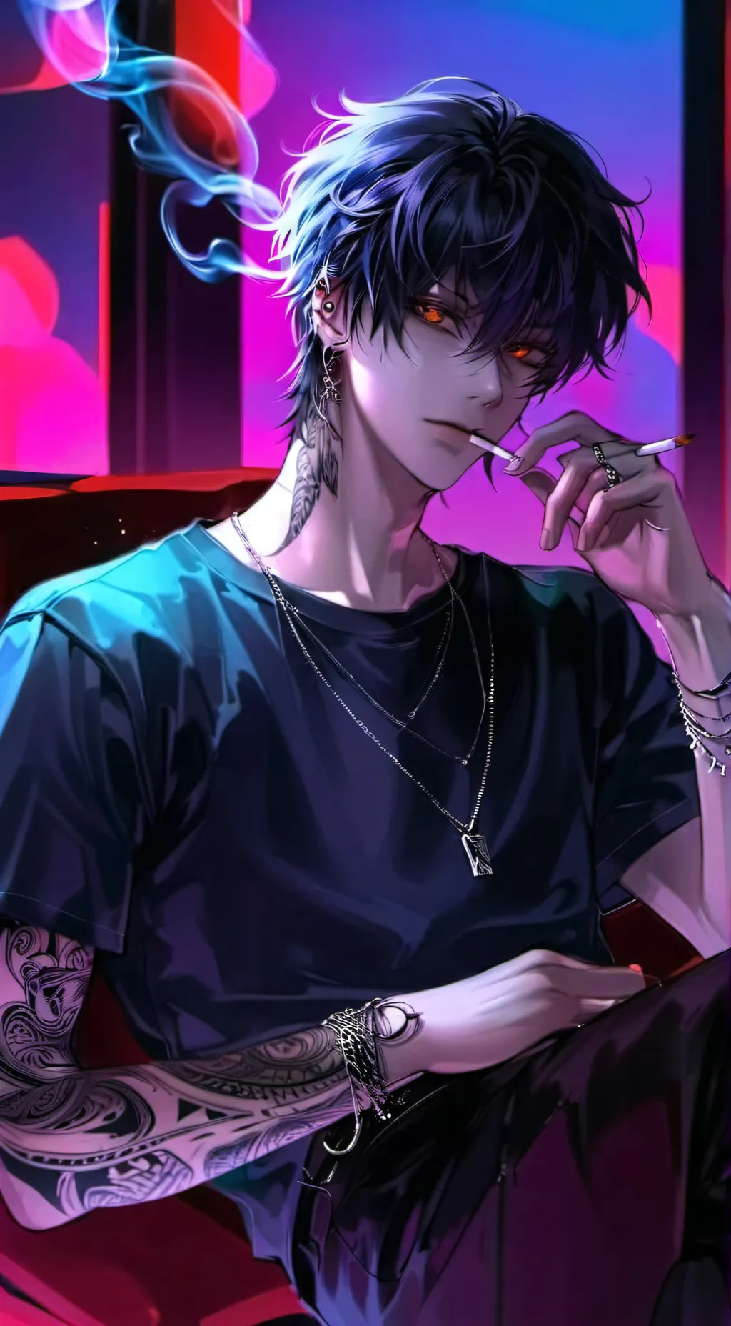 ai character: Kenzo background