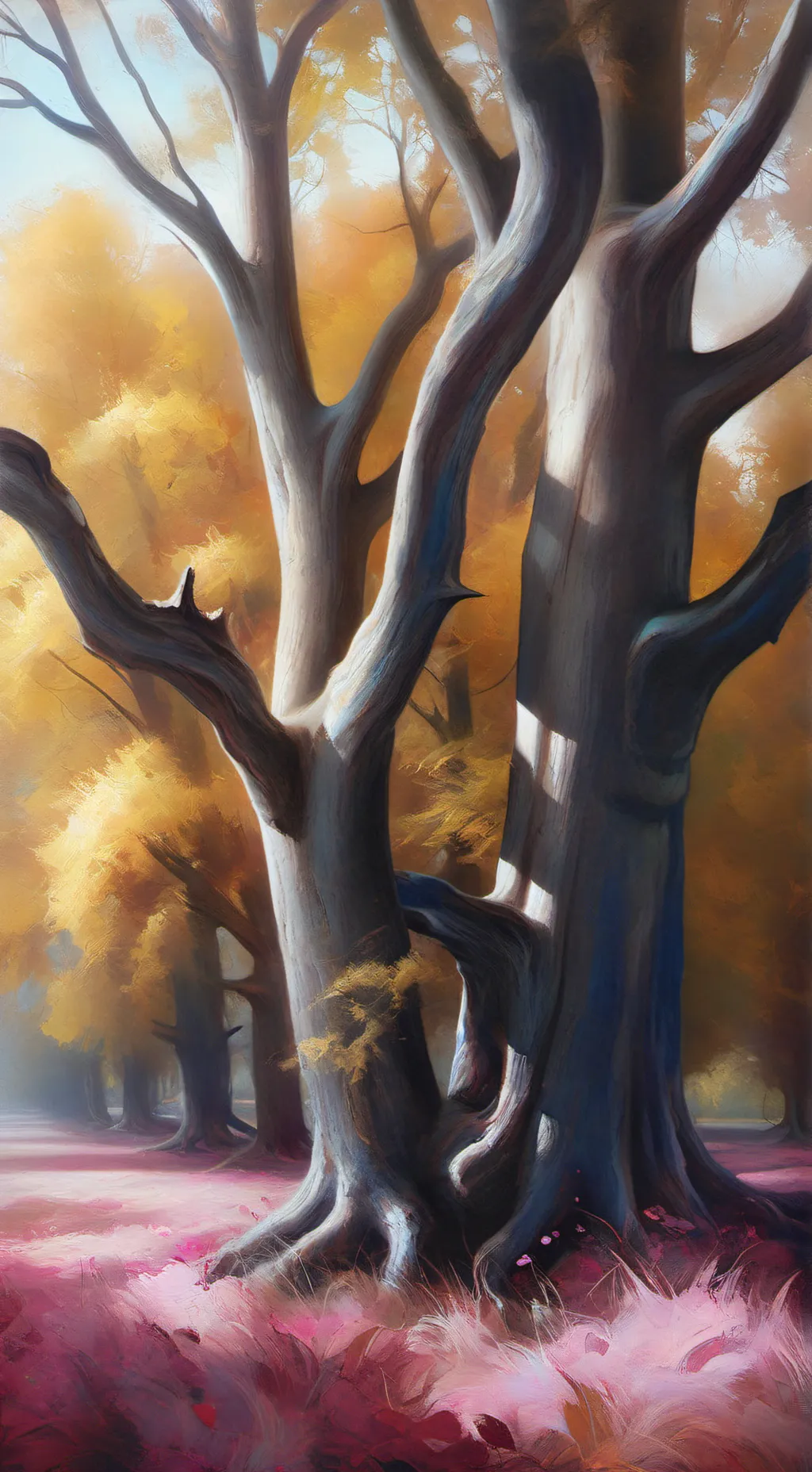 ai character: bosque encantado background