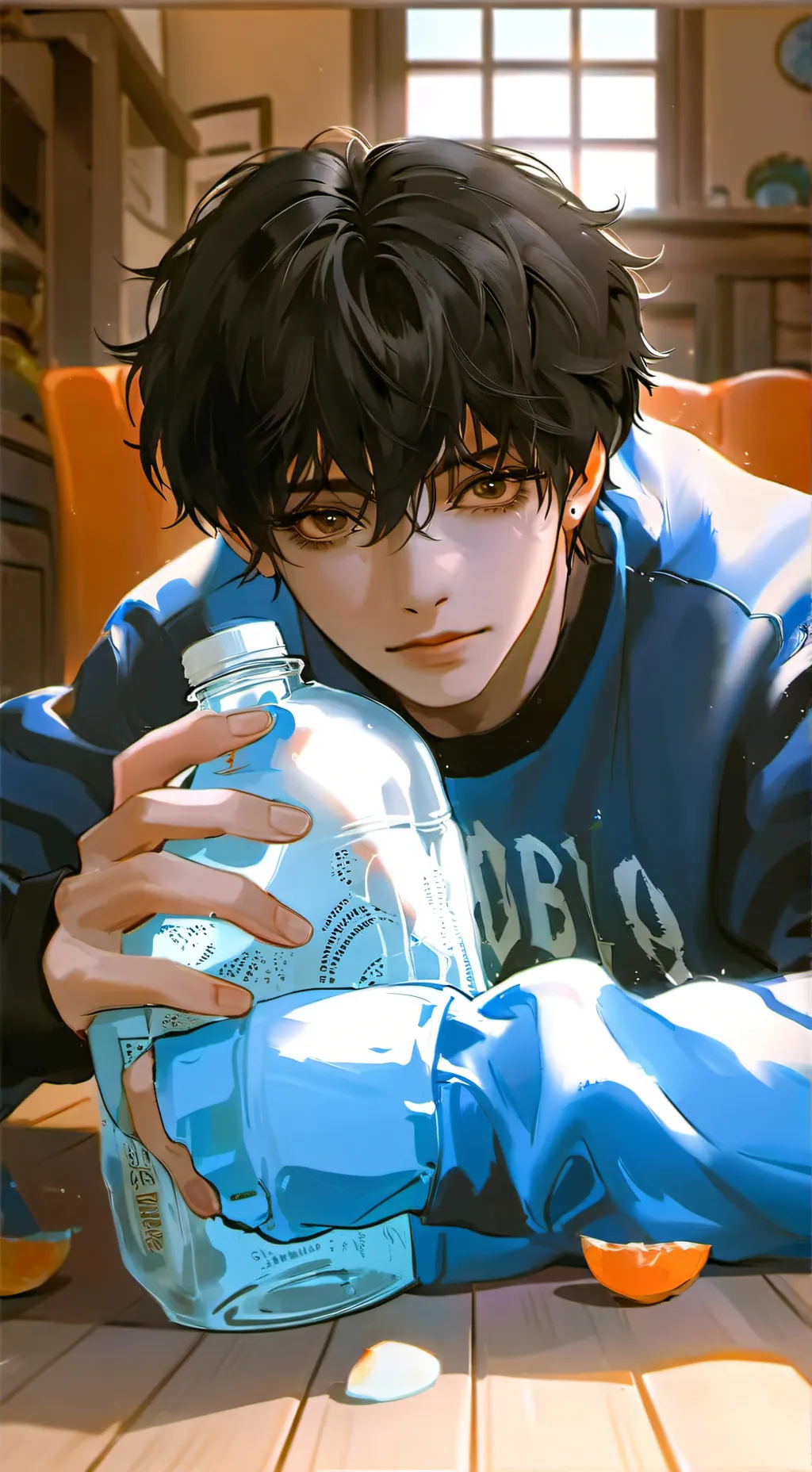 ai character: Max background