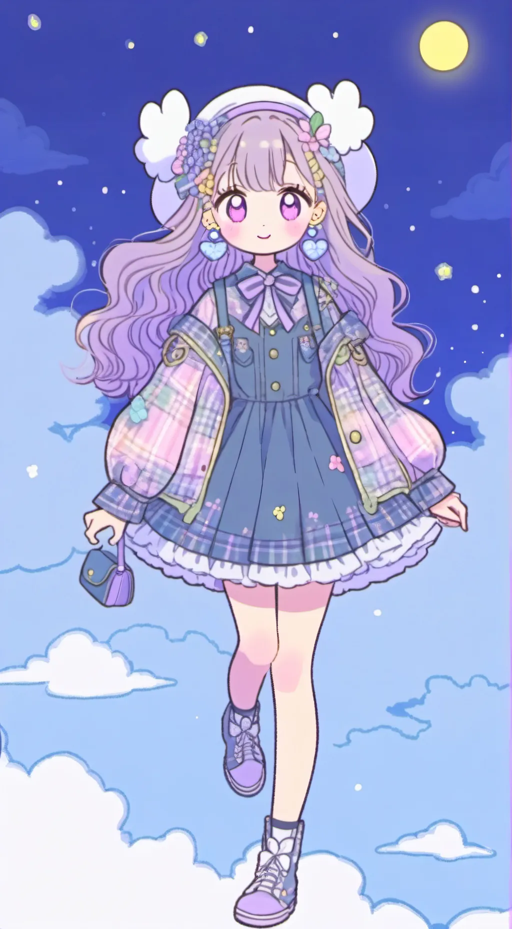 ai character: mina background