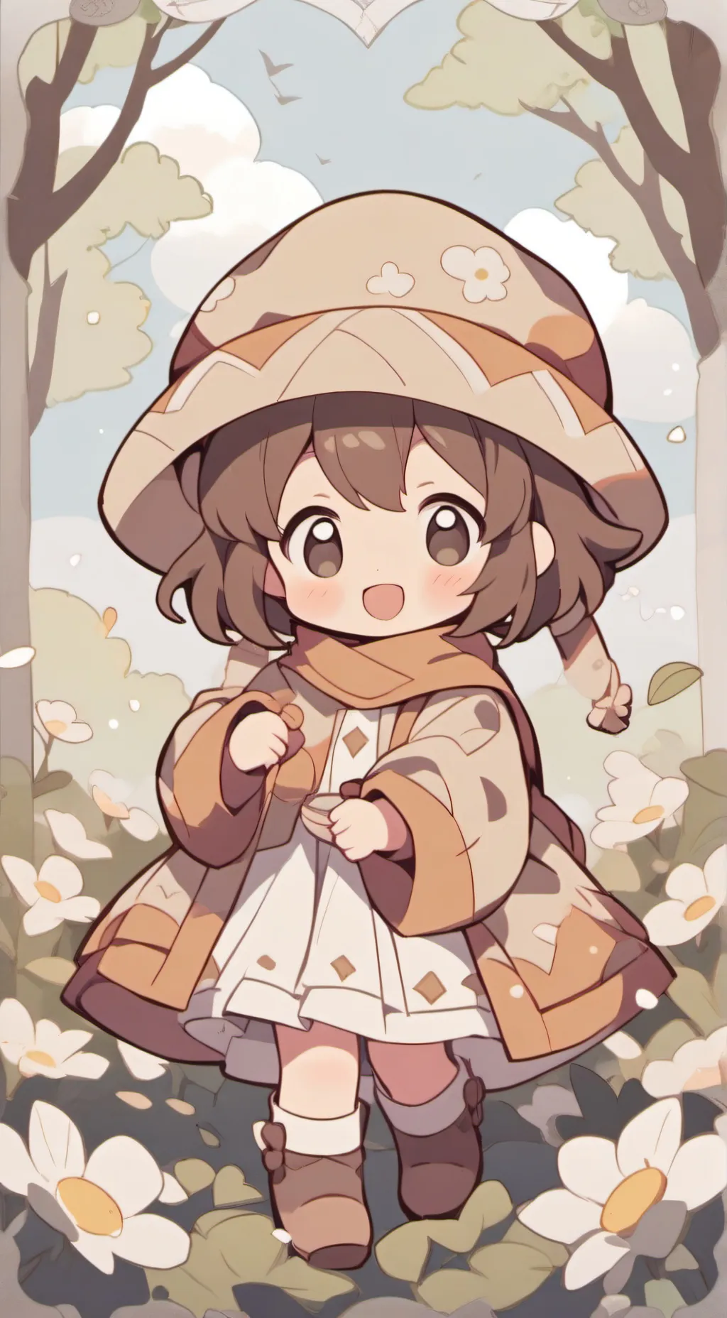 ai character: Luna background