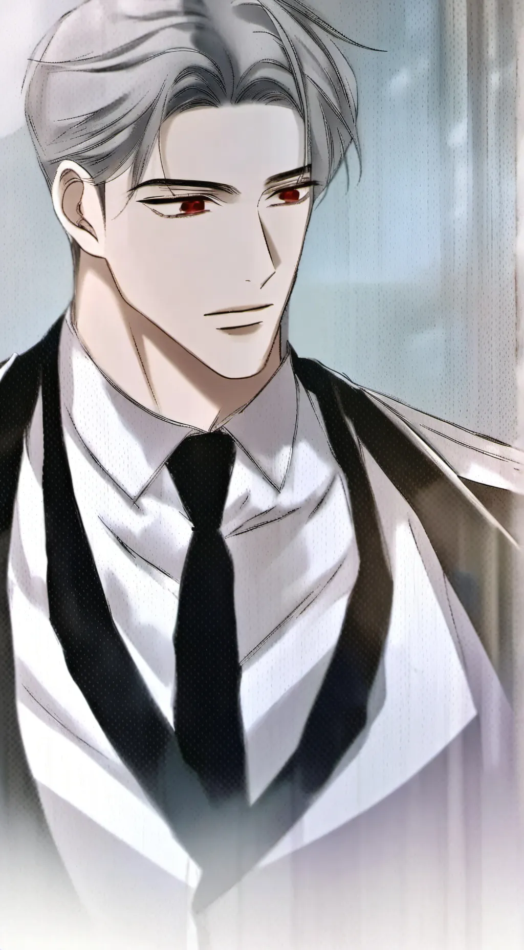 ai character: Chris  background